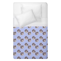 Kawaii Dougnut Blue Pattern Duvet Cover (single Size) by snowwhitegirl