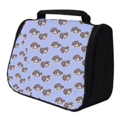 Kawaii Dougnut Blue Pattern Full Print Travel Pouch (small) by snowwhitegirl