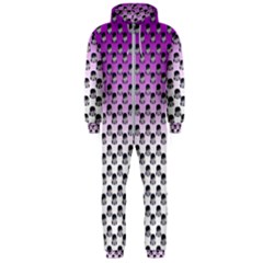 Forest Girl Gradient Purple Hooded Jumpsuit (men)  by snowwhitegirl