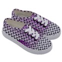 Forest Girl Gradient Purple Kids  Classic Low Top Sneakers View3