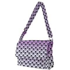 Forest Girl Gradient Purple Full Print Messenger Bag by snowwhitegirl