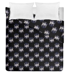 Forest Girl Gradient Black Duvet Cover Double Side (queen Size) by snowwhitegirl