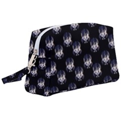 Forest Girl Gradient Black Wristlet Pouch Bag (large)