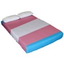 Transgender Pride Flag Fitted Sheet (California King Size) View2