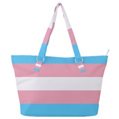 Transgender Pride Flag Full Print Shoulder Bag by lgbtnation