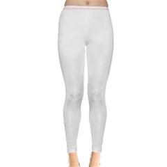 Horizontal Pinstripes In Soft Colors Inside Out Leggings by shawlin