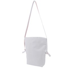 Horizontal Pinstripes In Soft Colors Folding Shoulder Bag by shawlin