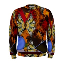 Sunflower Collage Men s Sweatshirt