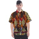 Sunflower Collage Men s Short Sleeve Shirt View1