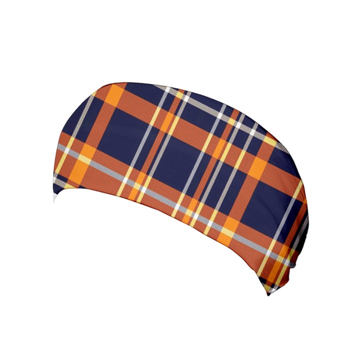 Tartan Pattern Yoga Headband