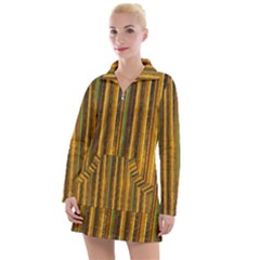 Shima Shima 4 Women s Long Sleeve Casual Dress by ArtworkByPatrick