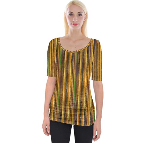 Shima Shima 4 Wide Neckline Tee by ArtworkByPatrick