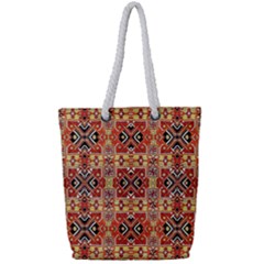 Rp 2 Full Print Rope Handle Tote (small) by ArtworkByPatrick