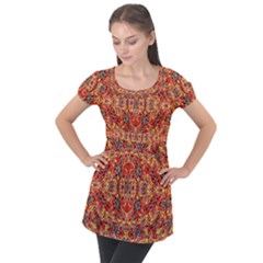 Rp 3 Puff Sleeve Tunic Top by ArtworkByPatrick