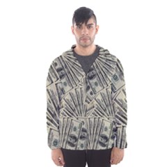 Hundred Dollars Men s Hooded Windbreaker by snowwhitegirl