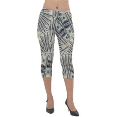 Hundred Dollars Lightweight Velour Capri Leggings  by snowwhitegirl