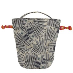 Hundred Dollars Drawstring Bucket Bag by snowwhitegirl