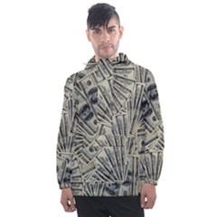 Hundred Dollars Men s Front Pocket Pullover Windbreaker