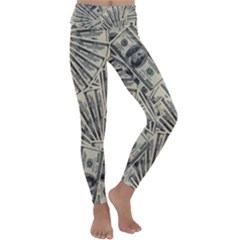 Hundred Dollars Kids  Lightweight Velour Classic Yoga Leggings by snowwhitegirl