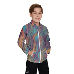 Colorful Sketch Kids  Windbreaker