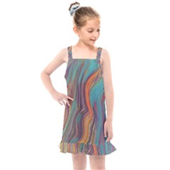 Colorful Sketch Kids  Overall Dress by bloomingvinedesign