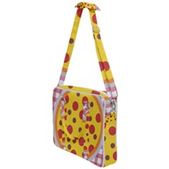 Pizza Table Pepperoni Sausage Copy Cross Body Office Bag