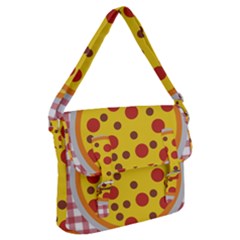 Pizza Table Pepperoni Sausage Copy Buckle Messenger Bag