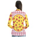 Pizza Table Pepperoni Sausage Copy Drape Collar Cardigan View2