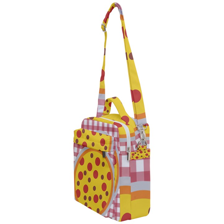 Pizza Table Pepperoni Sausage Copy Crossbody Day Bag