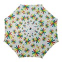 Celebrate Pattern Colorful Design Golf Umbrellas View1