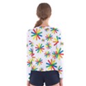 Celebrate Pattern Colorful Design Women s Long Sleeve Tee View2