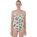 Celebrate Pattern Colorful Design Sweetheart Tankini Set View1