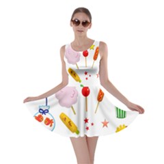 Summer Fair Food Goldfish Skater Dress by Nexatart