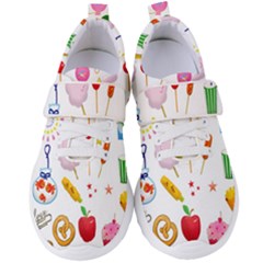 Summer Fair Food Goldfish Women s Velcro Strap Shoes