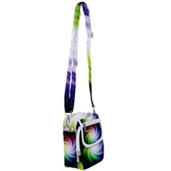 Rainbow Swirl Twirl Shoulder Strap Belt Bag