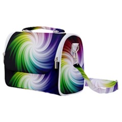 Rainbow Swirl Twirl Satchel Shoulder Bag