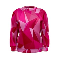 Pattern Halftone Geometric Women s Sweatshirt by Nexatart