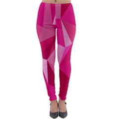 Pattern Halftone Geometric Lightweight Velour Leggings by Nexatart