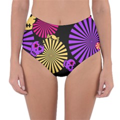 Want To Be Different Reversible High-waist Bikini Bottoms by WensdaiAmbrose