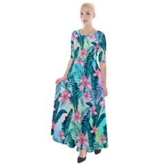 Tiffany Half Sleeves Maxi Dress by Alexandria