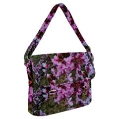 Redbud In April Buckle Messenger Bag by Riverwoman