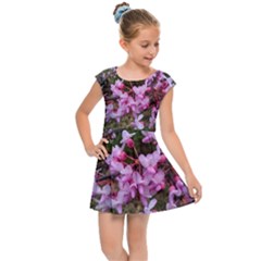 Redbud In April Kids  Cap Sleeve Dress by Riverwoman