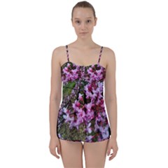 Redbud In April Babydoll Tankini Set by Riverwoman