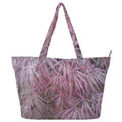 Fineleaf Japanese Maple In April Full Print Shoulder Bag by Riverwoman