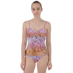 Fineleaf Japanese Maple Highlights Sweetheart Tankini Set by Riverwoman