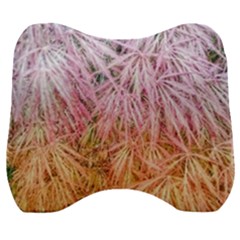 Fineleaf Japanese Maple Highlights Velour Head Support Cushion by Riverwoman