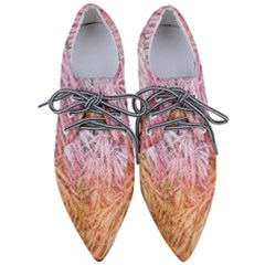 Fineleaf Japanese Maple Highlights Pointed Oxford Shoes by Riverwoman