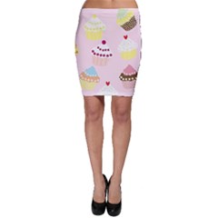 Eat Cupcakes Bodycon Skirt by WensdaiAmbrose