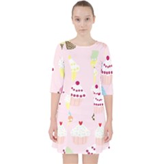 Eat Cupcakes Pocket Dress by WensdaiAmbrose