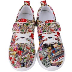 Las Vegas Icons   Gamblers Delight Las Vegas Icons   Gamblers Delight Women s Velcro Strap Shoes by Gravityx9